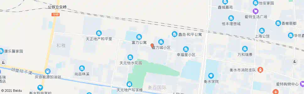 衡水富力城家园_公交站地图_衡水公交_妙搜公交查询2025