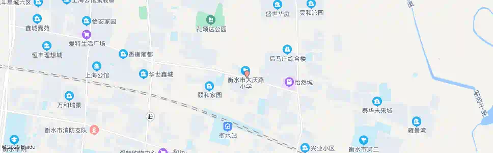衡水前马庄家属院_公交站地图_衡水公交_妙搜公交查询2025