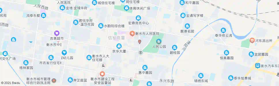 衡水哈院东门_公交站地图_衡水公交_妙搜公交查询2025