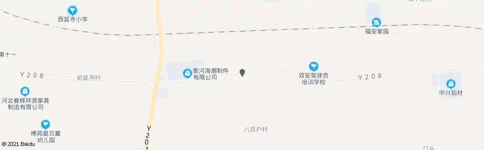 廊坊八百户桥_公交站地图_廊坊公交_妙搜公交查询2025