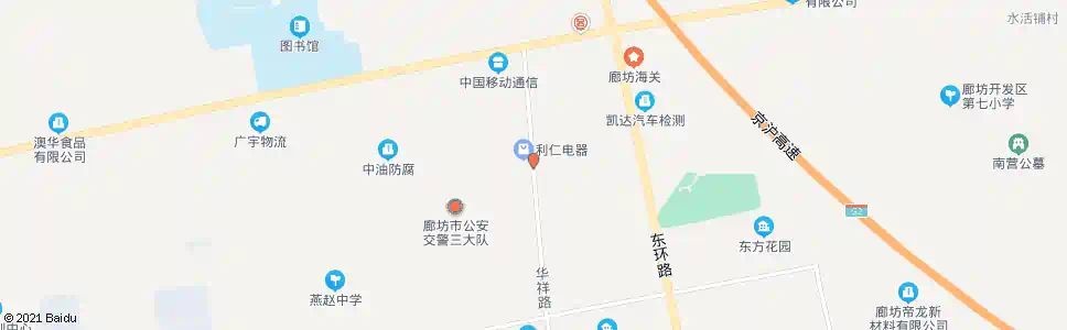 廊坊利仁电器_公交站地图_廊坊公交_妙搜公交查询2025