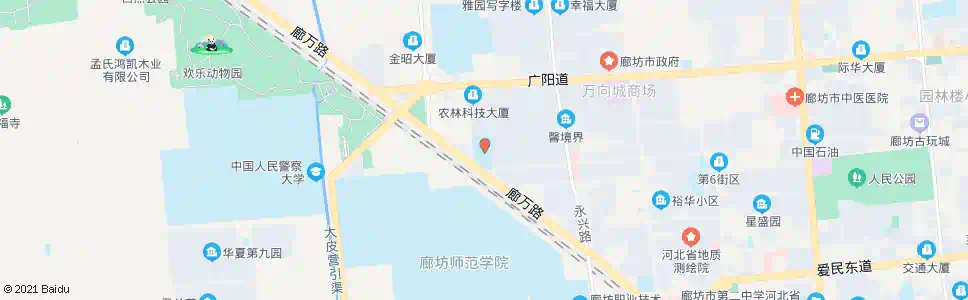 廊坊第十五小学_公交站地图_廊坊公交_妙搜公交查询2025
