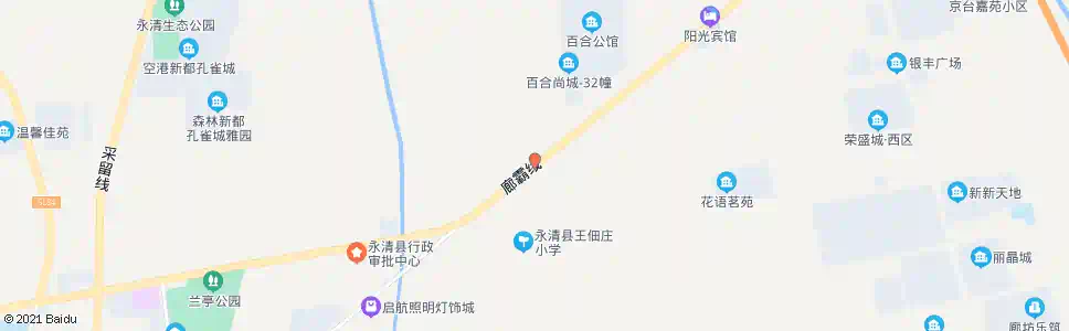 廊坊王佃庄_公交站地图_廊坊公交_妙搜公交查询2025