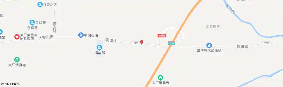 廊坊小务村委会_公交站地图_廊坊公交_妙搜公交查询2025