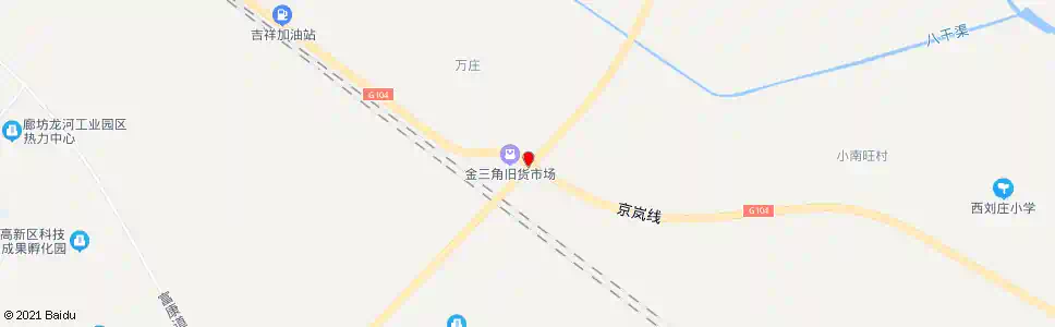 廊坊南环红绿灯_公交站地图_廊坊公交_妙搜公交查询2025