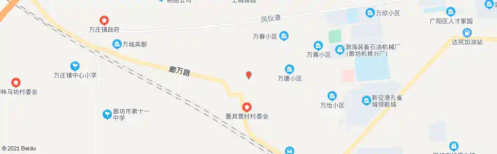 廊坊墨其营村_公交站地图_廊坊公交_妙搜公交查询2025