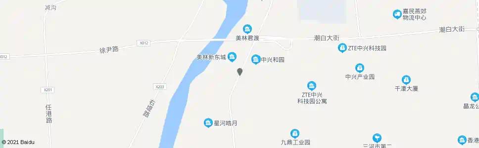 廊坊美林小区南门_公交站地图_廊坊公交_妙搜公交查询2025