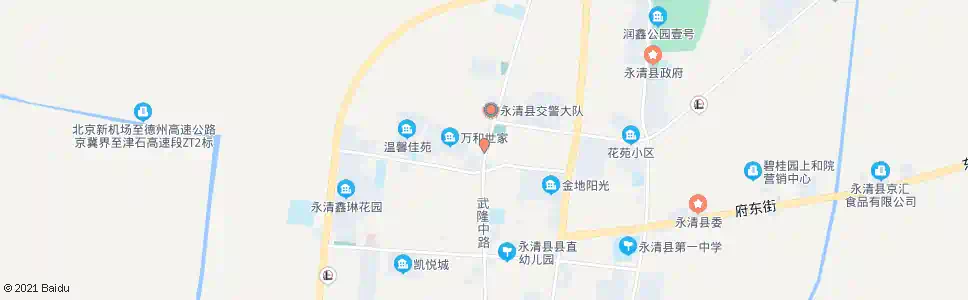 廊坊裕丰街西站_公交站地图_廊坊公交_妙搜公交查询2025