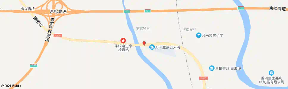 廊坊大郊亭桥东_公交站地图_廊坊公交_妙搜公交查询2025