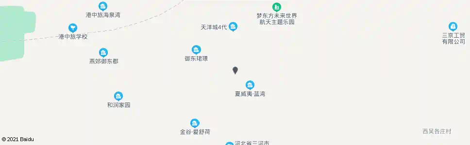 廊坊夏威夷蓝湾北_公交站地图_廊坊公交_妙搜公交查询2025