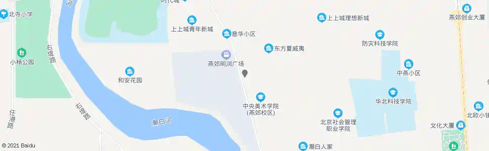 廊坊东方夏威夷小区西门_公交站地图_廊坊公交_妙搜公交查询2025