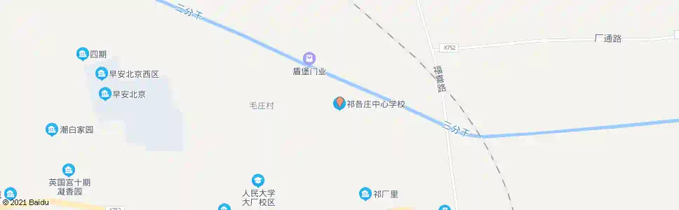 廊坊祁各庄中小学_公交站地图_廊坊公交_妙搜公交查询2025