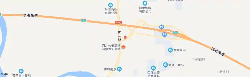 廊坊招呼站(香河收费站)_公交站地图_廊坊公交_妙搜公交查询2025