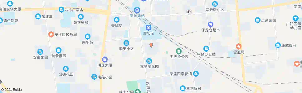 廊坊钰海嘉苑小区_公交站地图_廊坊公交_妙搜公交查询2025