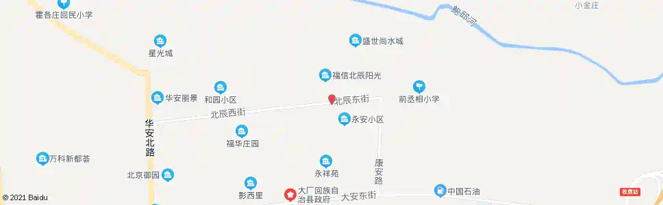 廊坊永安小区_公交站地图_廊坊公交_妙搜公交查询2025