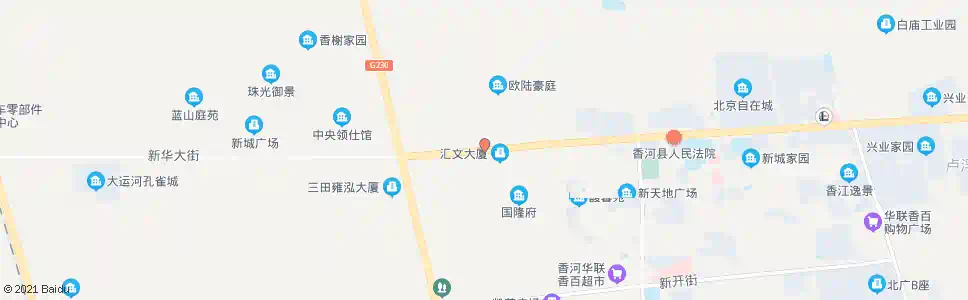 廊坊香河三中_公交站地图_廊坊公交_妙搜公交查询2025
