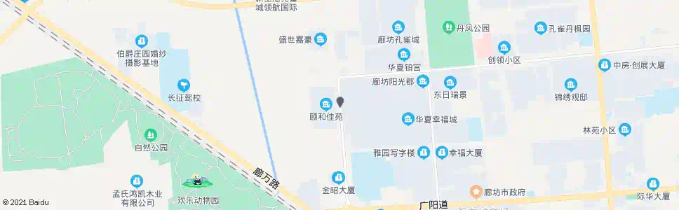 廊坊颐和佳苑小区_公交站地图_廊坊公交_妙搜公交查询2025
