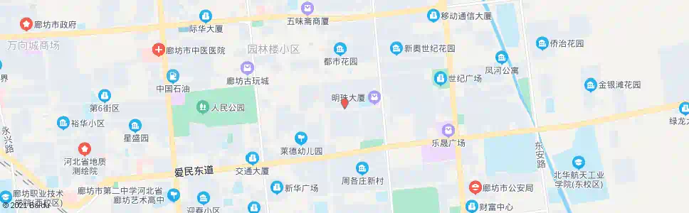 廊坊康庄小区_公交站地图_廊坊公交_妙搜公交查询2025