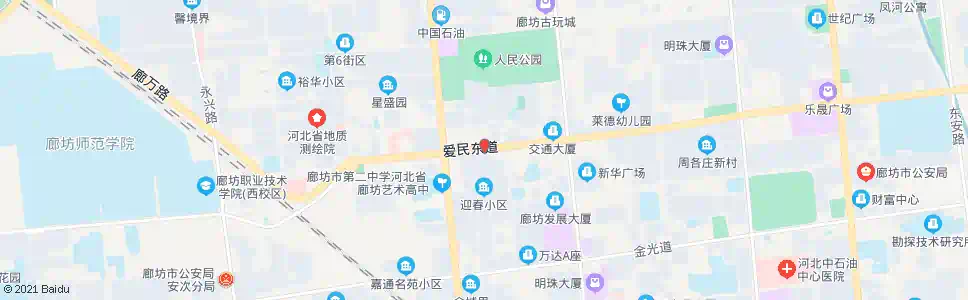 廊坊招呼站(蒲池河桥)_公交站地图_廊坊公交_妙搜公交查询2025