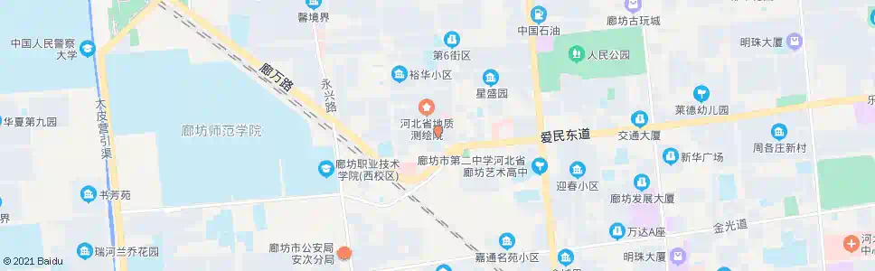 廊坊丰盛小区_公交站地图_廊坊公交_妙搜公交查询2025