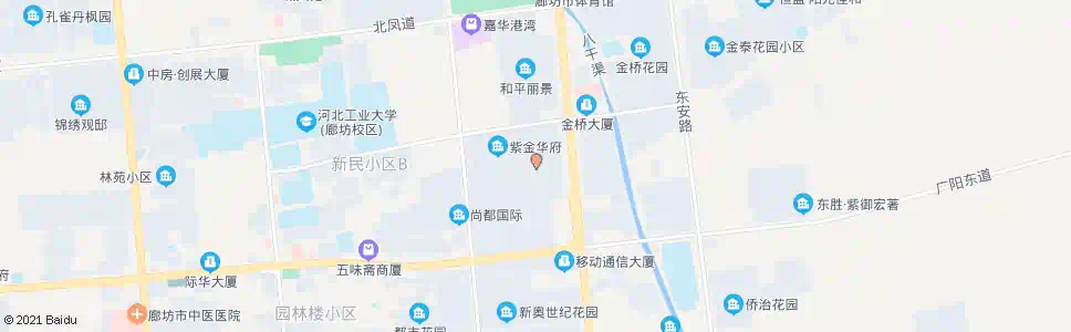 廊坊蓝水湾小区_公交站地图_廊坊公交_妙搜公交查询2025