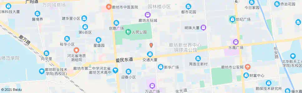 廊坊民政局站_公交站地图_廊坊公交_妙搜公交查询2025