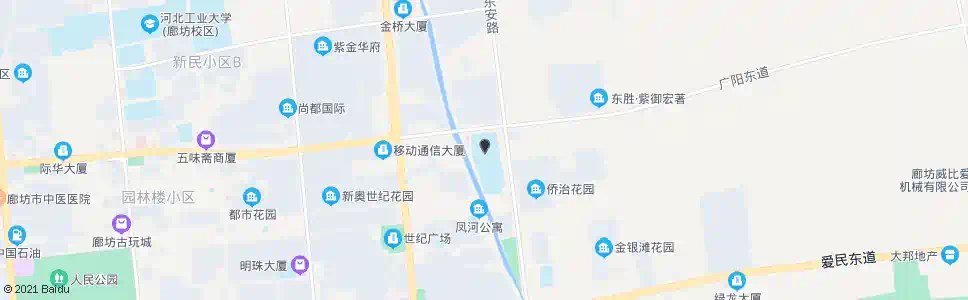 廊坊第九中学_公交站地图_廊坊公交_妙搜公交查询2025