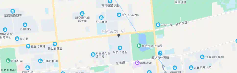 廊坊阿尔卡迪亚北门_公交站地图_廊坊公交_妙搜公交查询2025