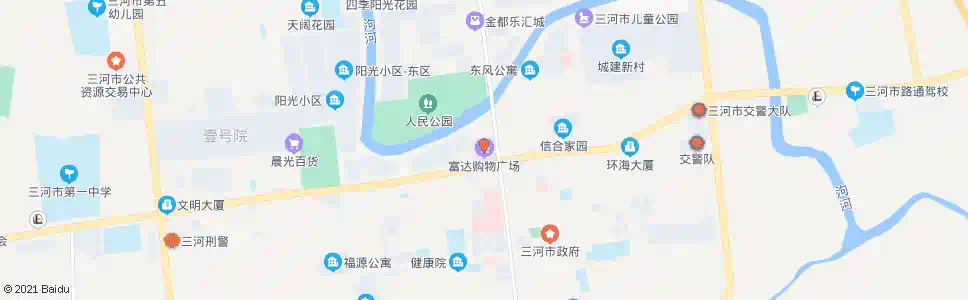 廊坊富达商场_公交站地图_廊坊公交_妙搜公交查询2025