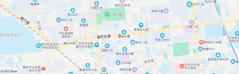 廊坊新华书店_公交站地图_廊坊公交_妙搜公交查询2025