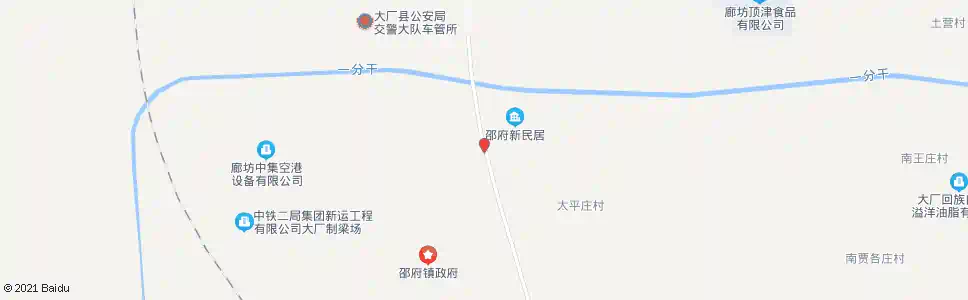 廊坊太平庄新民居_公交站地图_廊坊公交_妙搜公交查询2025