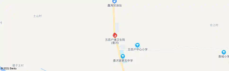 廊坊五百户镇卫生院_公交站地图_廊坊公交_妙搜公交查询2025