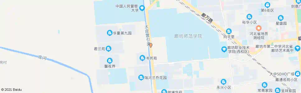 廊坊西昌路花卉市场_公交站地图_廊坊公交_妙搜公交查询2025