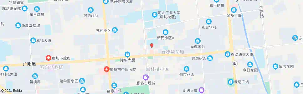 廊坊华腾嘉园小区_公交站地图_廊坊公交_妙搜公交查询2025