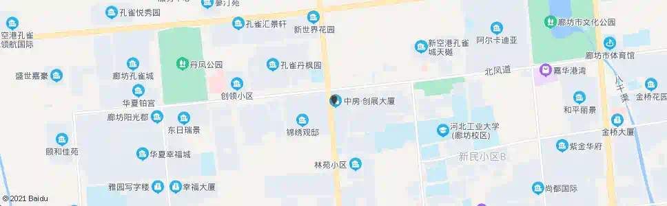 廊坊建设银行_公交站地图_廊坊公交_妙搜公交查询2025