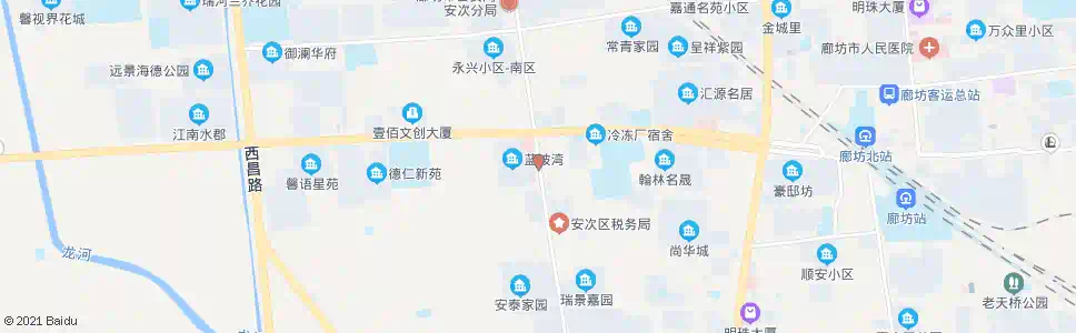 廊坊蓝波湾小区朝阳医院_公交站地图_廊坊公交_妙搜公交查询2025