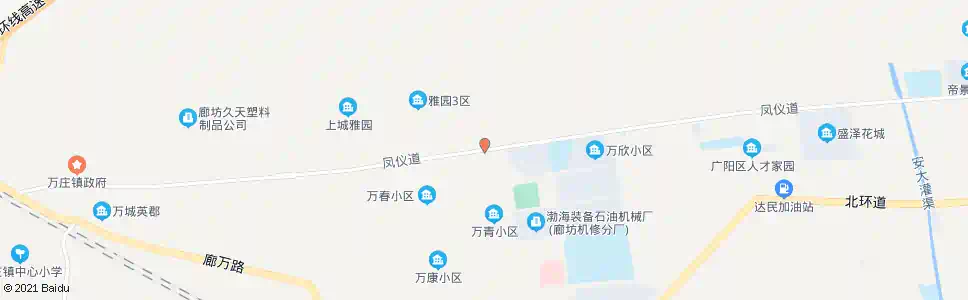 廊坊万庄市场_公交站地图_廊坊公交_妙搜公交查询2025