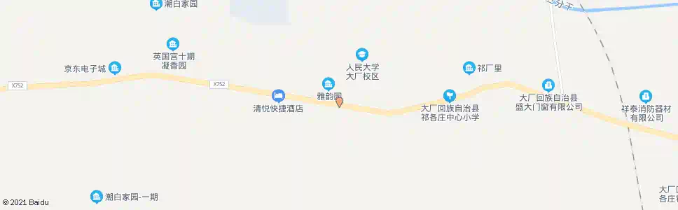 廊坊祁各庄镇政府_公交站地图_廊坊公交_妙搜公交查询2025