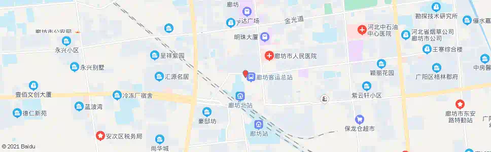 廊坊汽车站西门_公交站地图_廊坊公交_妙搜公交查询2025