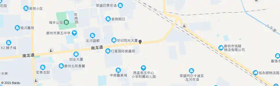 廊坊西孟各庄_公交站地图_廊坊公交_妙搜公交查询2025
