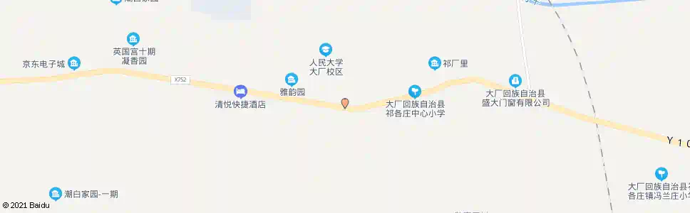 廊坊祁各庄邮局_公交站地图_廊坊公交_妙搜公交查询2025