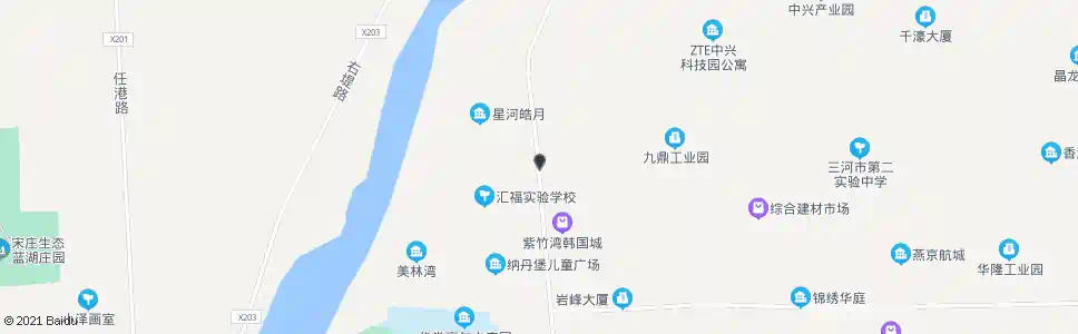 廊坊星河皓月小区南门_公交站地图_廊坊公交_妙搜公交查询2025