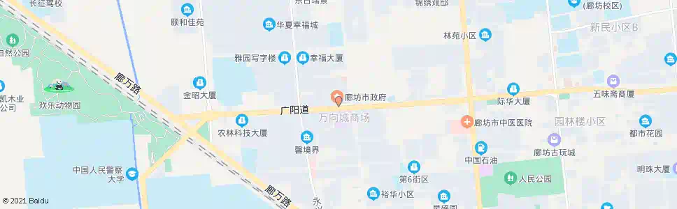 廊坊招呼站(长城超市)_公交站地图_廊坊公交_妙搜公交查询2025
