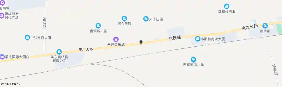 廊坊天子庄园_公交站地图_廊坊公交_妙搜公交查询2025