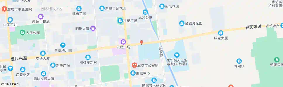 廊坊华航西校区_公交站地图_廊坊公交_妙搜公交查询2025
