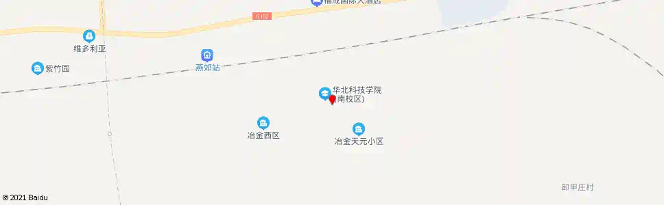廊坊燕郊冶金医院_公交站地图_廊坊公交_妙搜公交查询2025