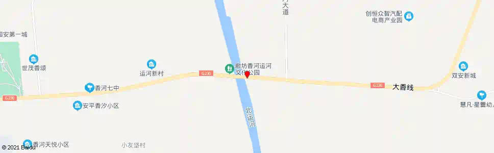 廊坊安运桥_公交站地图_廊坊公交_妙搜公交查询2025