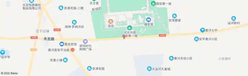 廊坊第一城_公交站地图_廊坊公交_妙搜公交查询2025