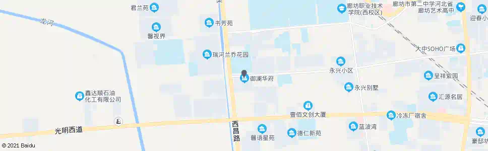廊坊第八中学_公交站地图_廊坊公交_妙搜公交查询2025