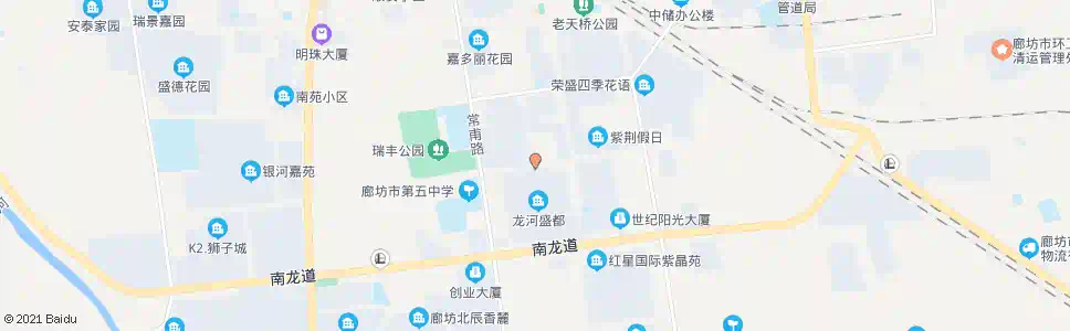 廊坊瑞丰道西口_公交站地图_廊坊公交_妙搜公交查询2025